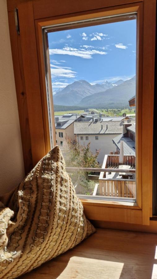 Weisses Kreuz - Crusch Alva Bed & Breakfast Samedan Exterior foto