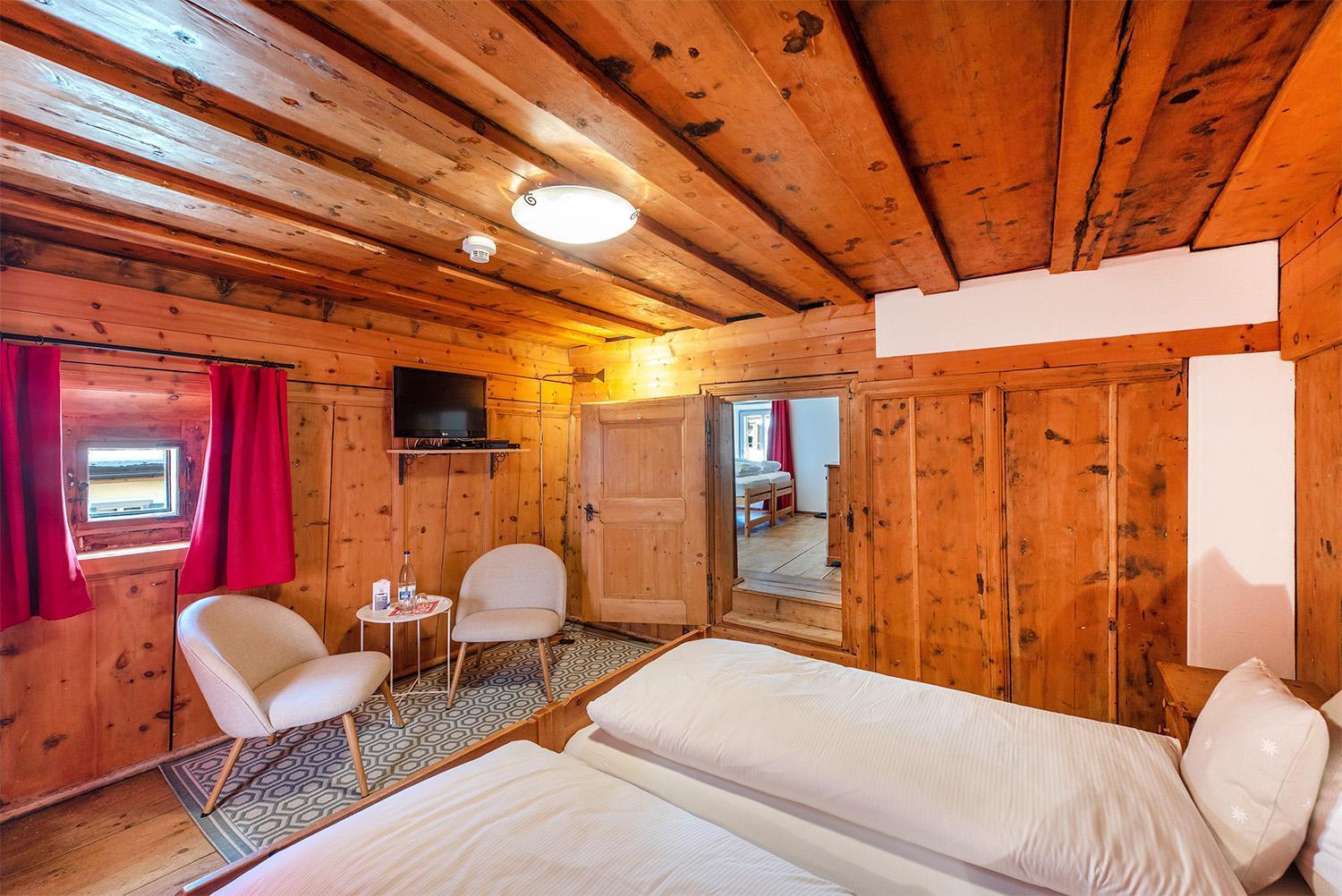 Weisses Kreuz - Crusch Alva Bed & Breakfast Samedan Exterior foto
